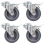 Swivel wheels with pin hole 16 units 75 mm by , Material handling - Ref: Foro24-277858, Price: 70,16 €, Discount: %