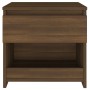 Mesita de noche madera contrachapada roble marrón 40x30x39 cm de , Mesitas de noche - Ref: Foro24-815133, Precio: 39,82 €, De...