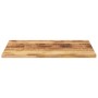 Rechteckiger Tisch aus grobem Mangoholz 90x80x2,5 cm. von , Tischplatten - Ref: Foro24-371351, Preis: 83,97 €, Rabatt: %