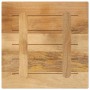 Solid rough mango wood square table top 50x50x3.8cm by , Table tops - Ref: Foro24-371391, Price: 43,54 €, Discount: %