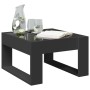 Mesa de centro con Infinity LED negro 50x53x30 cm de , Mesas de centro - Ref: Foro24-847624, Precio: 101,99 €, Descuento: %