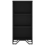 Estantería de madera de ingeniería negra 50x31x106 cm de , Librerías y estanterías - Ref: Foro24-848604, Precio: 73,99 €, Des...