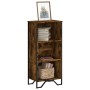 Engineered wood smoked oak bookshelf 50x31x106 cm by , Bookcases and shelves - Ref: Foro24-848606, Price: 62,18 €, Discount: %