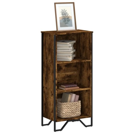 Rauchige Eichen-Ingenieurholzregal 50x31x106 cm von , Bücherregale und Regale - Ref: Foro24-848606, Preis: 71,99 €, Rabatt: %