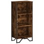 Engineered wood smoked oak bookshelf 50x31x106 cm by , Bookcases and shelves - Ref: Foro24-848606, Price: 62,18 €, Discount: %