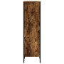 Engineered wood smoked oak bookshelf 50x31x106 cm by , Bookcases and shelves - Ref: Foro24-848606, Price: 62,18 €, Discount: %