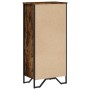 Engineered wood smoked oak bookshelf 50x31x106 cm by , Bookcases and shelves - Ref: Foro24-848606, Price: 62,18 €, Discount: %