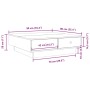 Weißer Couchtisch aus Sperrholz 90x90x28 cm von , Couchtisch - Ref: Foro24-848087, Preis: 126,99 €, Rabatt: %