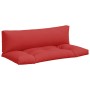 Palettenkissen, 2 Stück, roter Stoff von , Kissen für Stühle und Sofas - Ref: Foro24-360928, Preis: 55,97 €, Rabatt: %