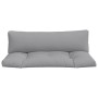 Kissen für Palettensofa, 2 Stück, grauer Stoff. von , Kissen für Stühle und Sofas - Ref: Foro24-360923, Preis: 55,97 €, Rabat...