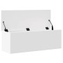 Engineered wood storage box in white, 102x35x35 cm by , Storage trunks - Ref: Foro24-840688, Price: 84,36 €, Discount: %