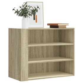 Wandschrank aus Sonoma-Eiche-Designholz 75x35x60 cm von , Regale und Regale - Ref: Foro24-848418, Preis: 64,43 €, Rabatt: %