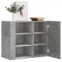 Wandregal aus grauem Beton-Holzwerkstoff 75x35x60 cm. von , Regale und Regale - Ref: Foro24-848426, Preis: 87,39 €, Rabatt: %