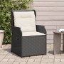 Reclining garden armchairs with 2 black synthetic rattan cushions by , Outdoor sofas - Ref: Foro24-368991, Price: 236,85 €, D...