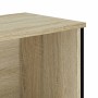 Engineered wood bookshelf in Sonoma oak, 50x31x137.5 cm by , Bookcases and shelves - Ref: Foro24-848610, Price: 77,39 €, Disc...