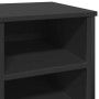 Zapatero de madera de ingeniería negro 90x38x61,5 cm de , Zapateros y organizadores de calzado - Ref: Foro24-848644, Precio: ...