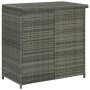 3-piece gray synthetic rattan bar garden table and chairs set by vidaXL, Furniture sets for kitchens and dining rooms - Ref: ...