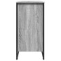 Zapatero de madera de ingeniería gris Sonoma 80x38x78 cm de , Zapateros y organizadores de calzado - Ref: Foro24-848652, Prec...