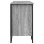 Bathroom vanity cabinet in gray Sonoma engineered wood, 91x35x60 cm. by , Bathroom furniture - Ref: Foro24-848667, Price: 93,...