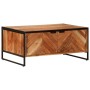 Solid acacia wood coffee table 90x55x40 cm by , Coffee table - Ref: Foro24-376047, Price: 255,99 €, Discount: %