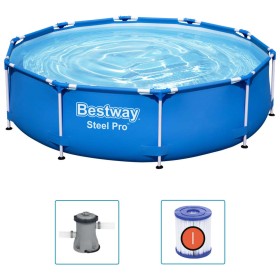 Bestway Steel Pro Pool 305x76 cm by Bestway, Swimming pools - Ref: Foro24-92849, Price: 154,99 €, Discount: %