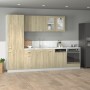 Kitchen furniture set, 8 pieces, engineered wood, Sonoma oak. by , Kitchen cabinets - Ref: Foro24-3307655, Price: 531,96 €, D...