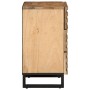 Solid rough mango wood bedside table 50x34x62 cm by , Nightstands - Ref: Foro24-377481, Price: 127,12 €, Discount: %