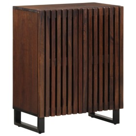 Massiver Mangoholz-Sideboard 60x34x75 cm von , Schließfächer und Lagerschränke - Ref: Foro24-377448, Preis: 120,99 €, Rabatt: %