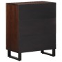 Solid mango wood sideboard 60x34x75 cm by , Lockers and storage cabinets - Ref: Foro24-377448, Price: 120,36 €, Discount: %