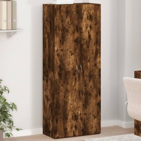 Smoked oak wood filing cabinet 60x32x153 cm by , Filing cabinets - Ref: Foro24-3276648, Price: 117,58 €, Discount: %