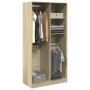 Plywood oak Sonoma color wardrobe 100x50x200 cm by , Wardrobes - Ref: Foro24-3307767, Price: 196,88 €, Discount: %