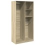 Plywood oak Sonoma color wardrobe 100x50x200 cm by , Wardrobes - Ref: Foro24-3307767, Price: 196,88 €, Discount: %