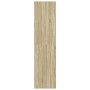 Armario madera contrachapada color roble Sonoma 100x50x200 cm de , Armarios roperos - Ref: Foro24-3307767, Precio: 197,99 €, ...