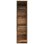 Armario de madera de ingeniería roble envejecido 50x50x200 cm de , Armarios roperos - Ref: Foro24-3307790, Precio: 133,46 €, ...