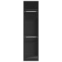 Armario de madera contrachapada negro 50x50x200 cm de , Armarios roperos - Ref: Foro24-3307784, Precio: 139,30 €, Descuento: %