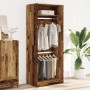 Engineered wood aged wood wardrobe 80x50x200 cm by , Wardrobes - Ref: Foro24-3307799, Price: 165,99 €, Discount: %