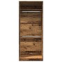 Ingenieurholzschrank in gealtertem Holz 80x50x200 cm von , Kleiderschränke - Ref: Foro24-3307799, Preis: 166,07 €, Rabatt: %