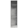 Plywood gray concrete wardrobe 50x50x200 cm by , Wardrobes - Ref: Foro24-3307786, Price: 132,99 €, Discount: %