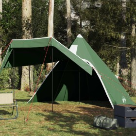 Tienda de campaña tipi para 5 personas impermeable verde de , Tiendas de campaña - Ref: Foro24-4009407, Precio: 86,99 €, Desc...