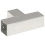 Conector de postes en forma de T metal galvanizado 81x81 mm de , Postes de cerca - Ref: Foro24-145463, Precio: 20,93 €, Descu...