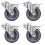 Swivel wheels with pin hole 24 units 75 mm by , Material handling - Ref: Foro24-277859, Price: 98,62 €, Discount: %