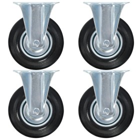 Fixed wheels 24 units 125 mm by , Material handling - Ref: Foro24-277969, Price: 130,52 €, Discount: %