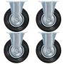 Fixed wheels 24 units 125 mm by , Material handling - Ref: Foro24-277969, Price: 134,99 €, Discount: %