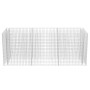 Steel gabion bed 270x90x100 cm by vidaXL, Pots and planters - Ref: Foro24-142554, Price: 145,73 €, Discount: %