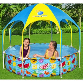 Bestway Above ground pool for children Steel Pro UV Careful 244x51 cm by Bestway, Swimming pools - Ref: Foro24-92830, Price: ...