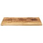 Rechteckiger Tisch aus grobem Mangoholz 90x70x1,5 cm. von , Tischplatten - Ref: Foro24-371344, Preis: 53,07 €, Rabatt: %