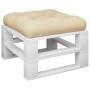 Cojín para sofá de palets de tela beige 58x58x10 cm de , Cojines para sillas y sofás - Ref: Foro24-360903, Precio: 29,34 €, D...