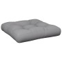 Cushion for pallet sofa, gray fabric, 58x58x10 cm by , Cushions for chairs and sofas - Ref: Foro24-360901, Price: 28,18 €, Di...