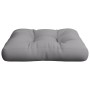 Cushion for pallet sofa, gray fabric, 58x58x10 cm by , Cushions for chairs and sofas - Ref: Foro24-360901, Price: 28,18 €, Di...