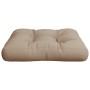 Kissen für Palettensofa in Taupe-Stoff 58x58x10 cm von , Kissen für Stühle und Sofas - Ref: Foro24-360908, Preis: 24,05 €, Ra...